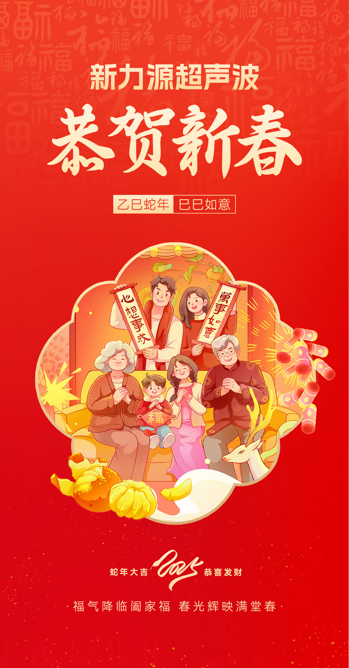 恭賀新春，新力源超聲波向您拜年啦！